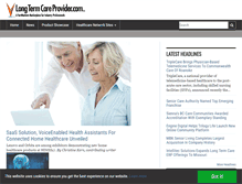 Tablet Screenshot of longtermcareprovider.com